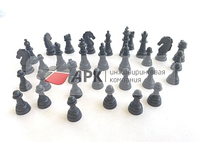 Отливки Шахматы маленькие, Ударопрочный полистирол