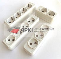 Отливки Колодка удлинителя, Полистирол ударопрочный